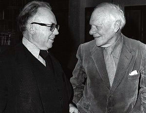 Kirk and Malcolm Muggeridge