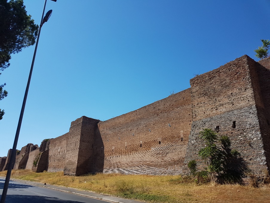 Aurelian Wall, Rome, Photo by Eduard Habsburg