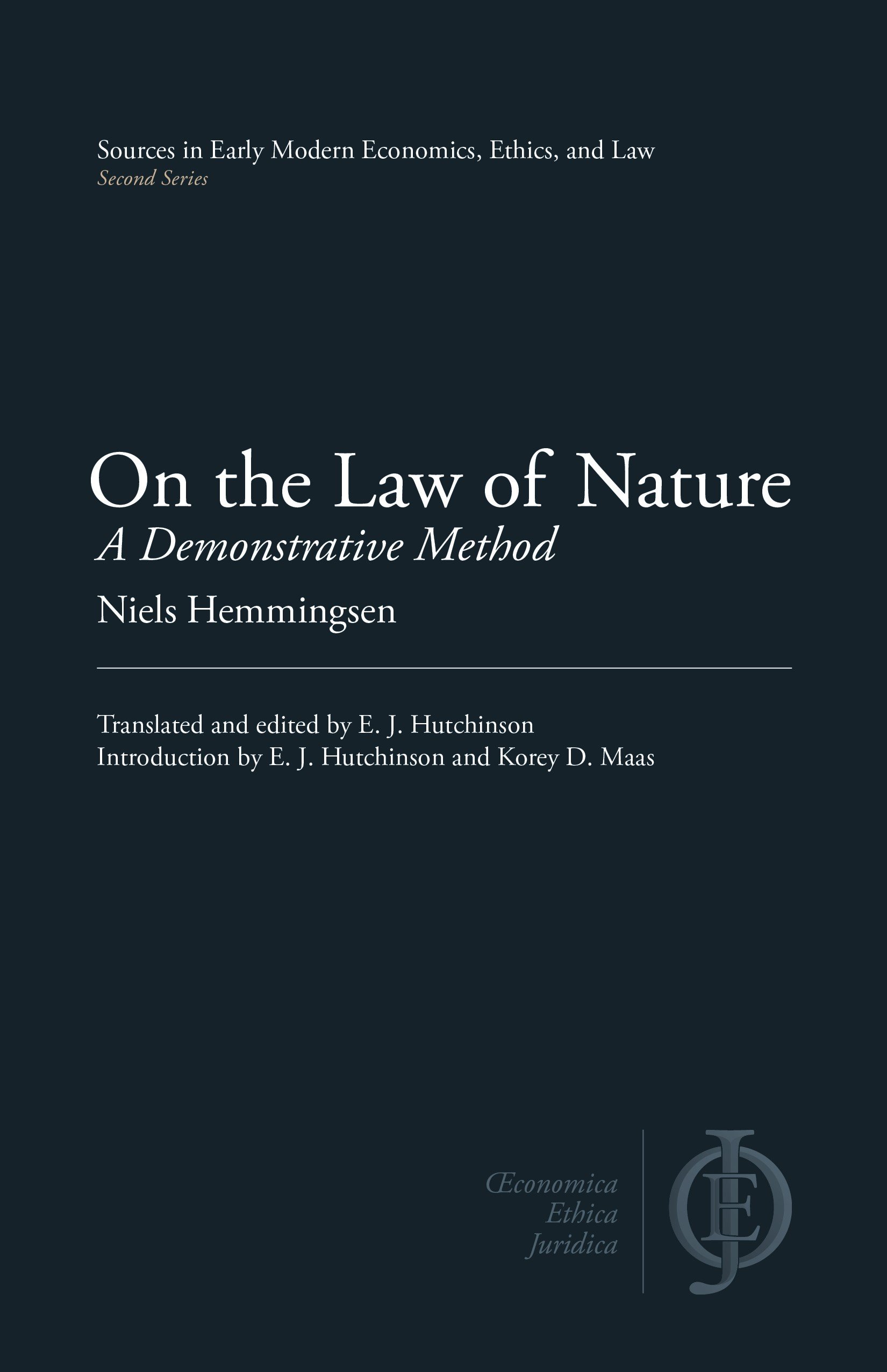 essay on the law of nature