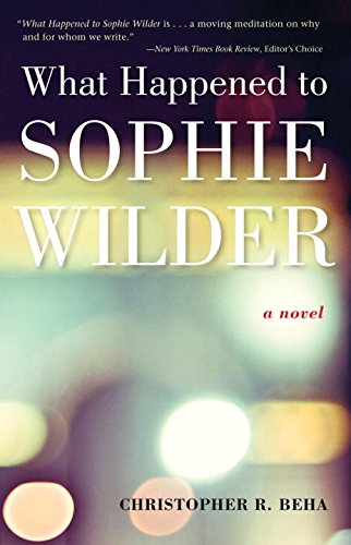 Beha’s Capacity for God: Sophie Wilder Revisited